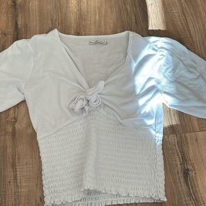 Abercrombie white shirt